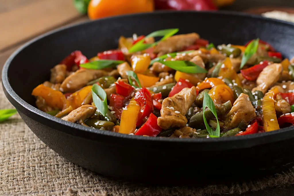 Chicken and Vegetable Stir Fry